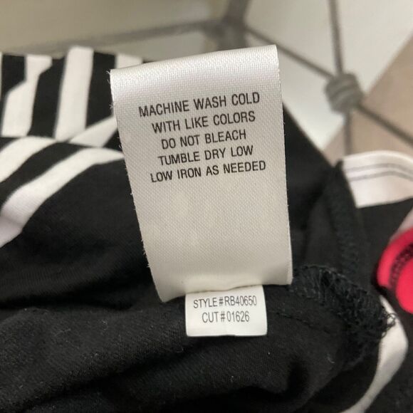 Signature by Robbie Bee Sleeveless Maxi Dress Size L Multi contrasting stripes - Picture 9 of 12